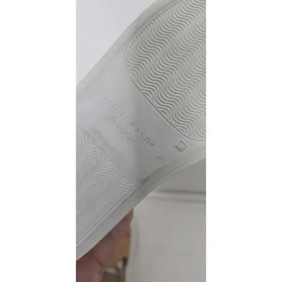 Jenni Kayne Suede Slider Sneakers In Honey Tan Size 40 US 10 New - Picture 6 of 6